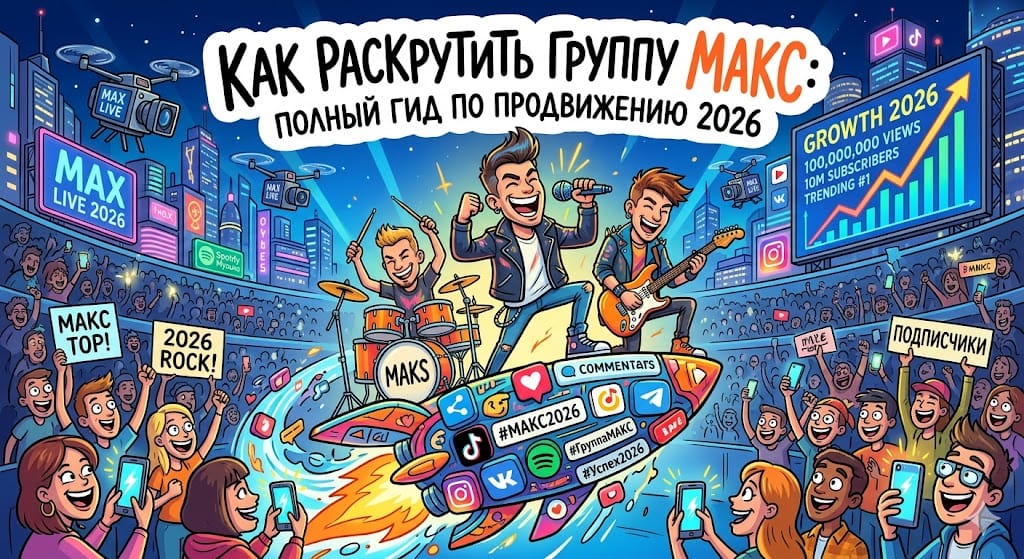 Как раскрутить группу МАКС: пошаговое руководство 2026