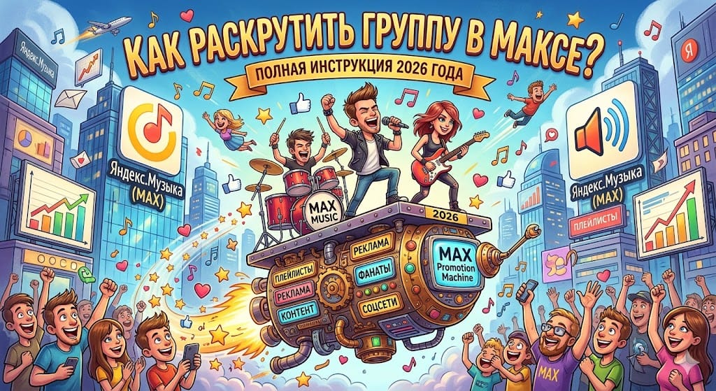 КАК РАСКРУТИТЬ ГРУППУ В МАКСЕ ? ПОЛНАЯ ИНСТРУКЦИЯ 2026 ГОДА