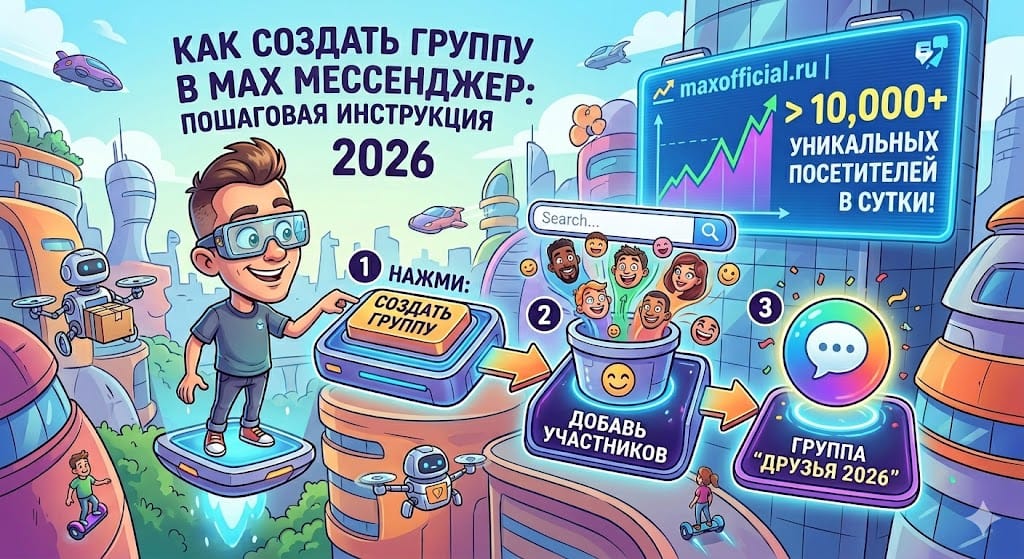 Как создать канал в Макс мессенджере: пошаговая инструкция 2026