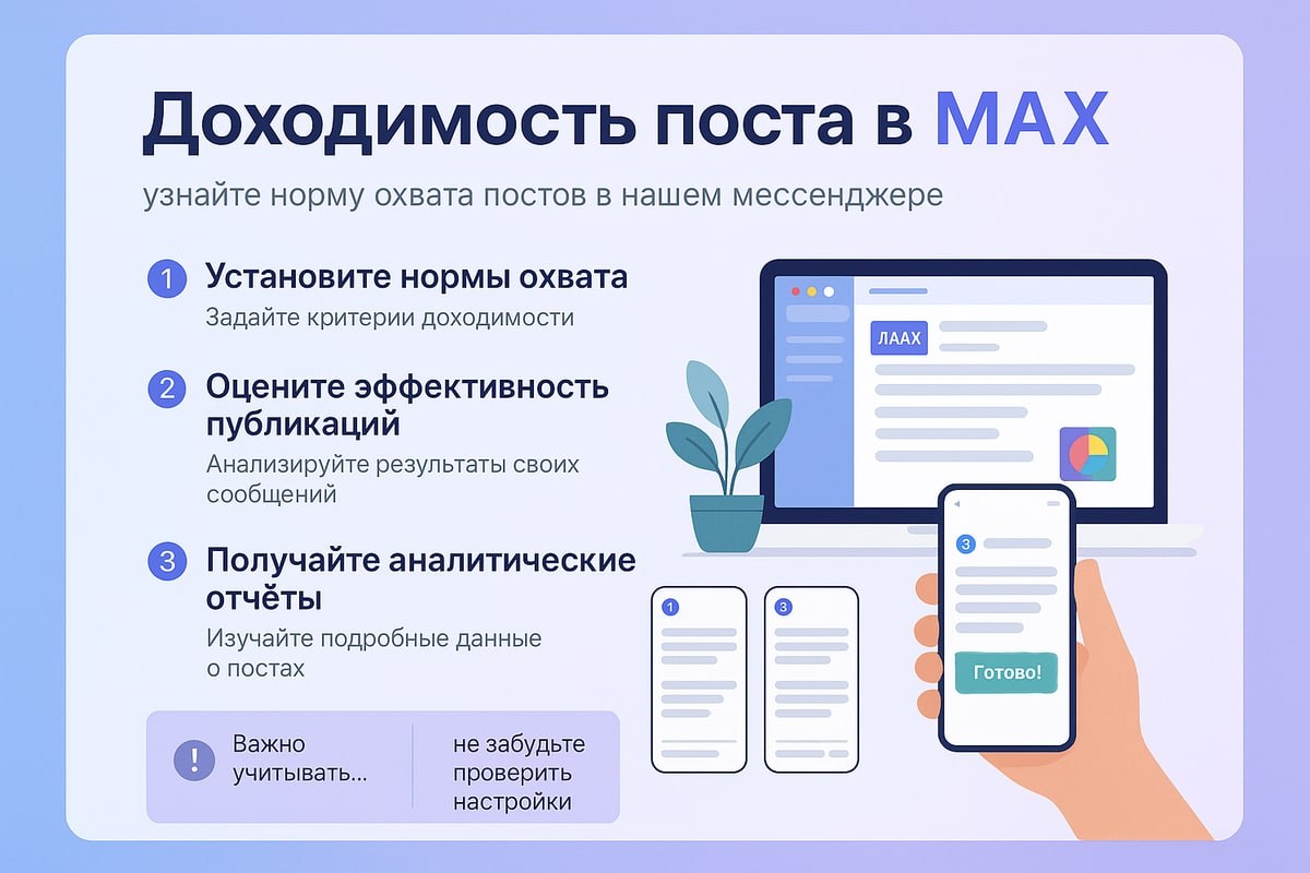 Доходимость поста в MAX: какой охват считать нормой