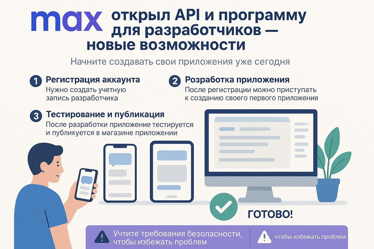 MAX открывает API: программа поддержки сторонних разработчиков