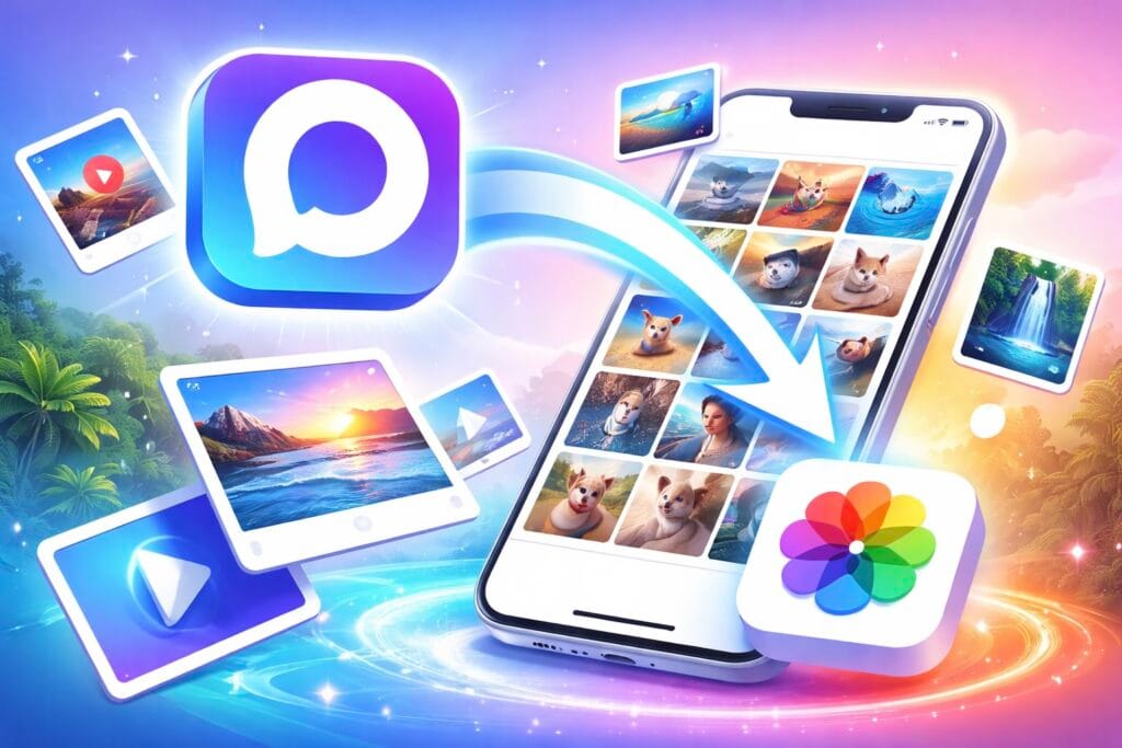 Как сохранить фото и видео из MAX в галерею iPhone: подробная инструкция для iOS