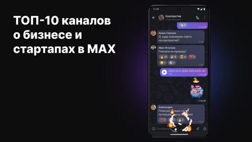 ТОП-10 каналов MAX