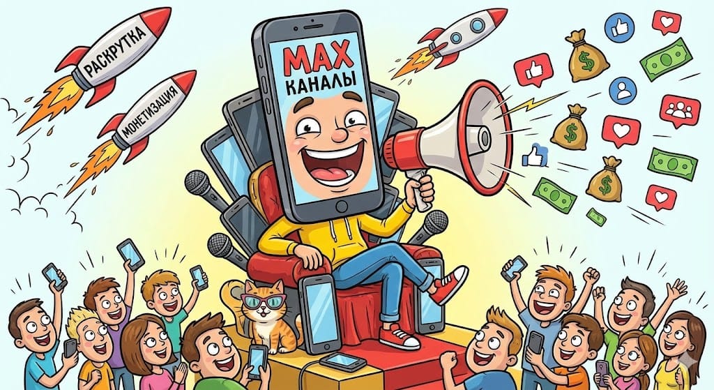 Каналы в MAX 2026