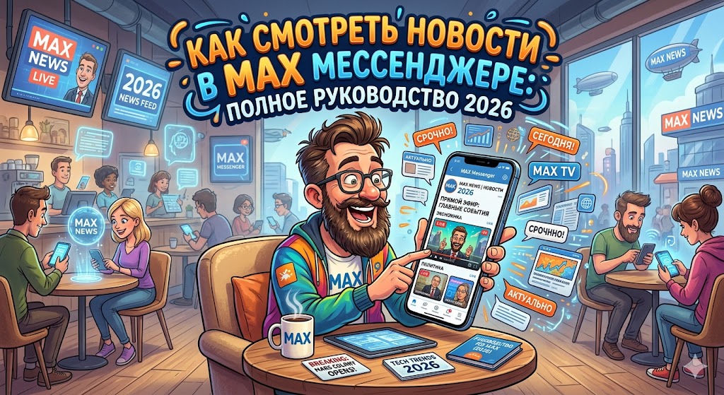 Как смотреть новости в MAX мессенджере: полное руководство 2026