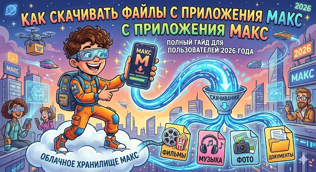 Как скачивать файлы с приложения MAX: полный гайд для пользователей 2026 года