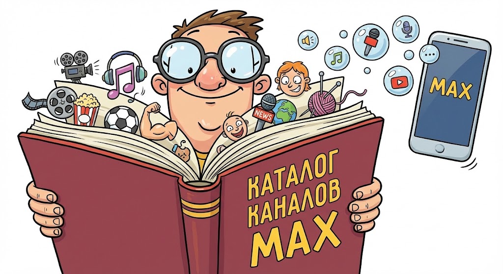 Самый полный каталог каналов мессенджера MAX