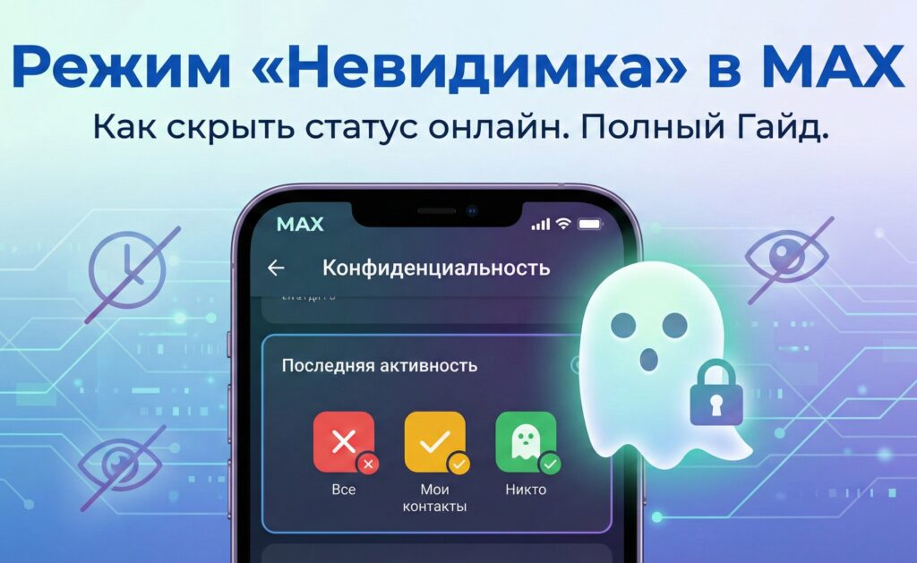 режим невидимка в MAX