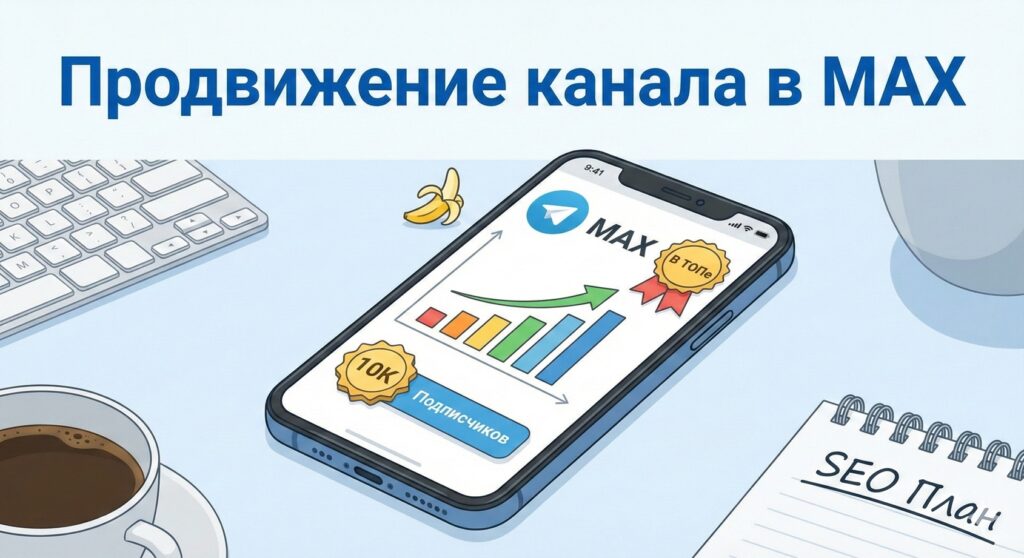 Продвижение канала в MAX: Как набрать 10 000 подписчиков