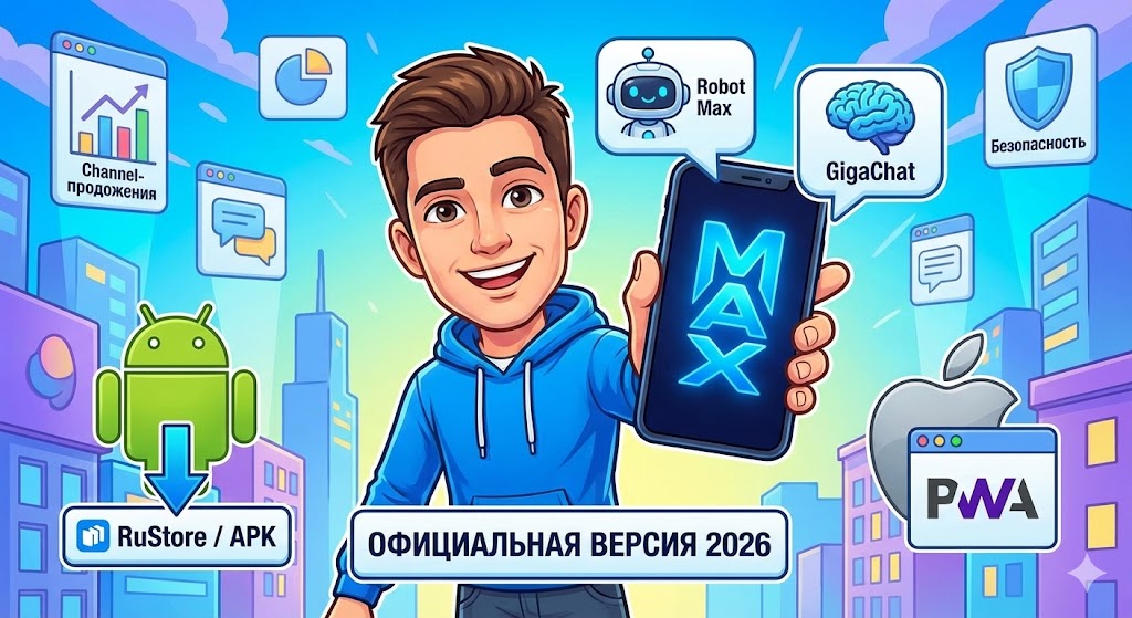 Скачать мессенджер MAX бесплатно: Официальная версия (Android и iPhone)