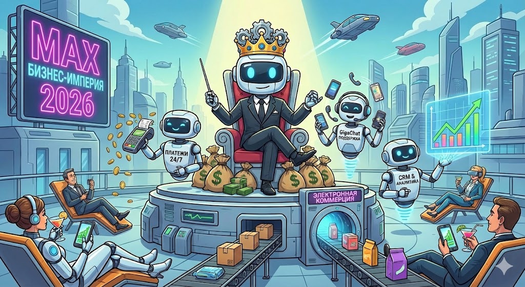 MAX для Бизнеса: Эра Умных Ботов и Автоматизации Дохода в 2026 году

К 2026 году цифровая среда в России окончательно трансформировалась. Эпоха множества раз