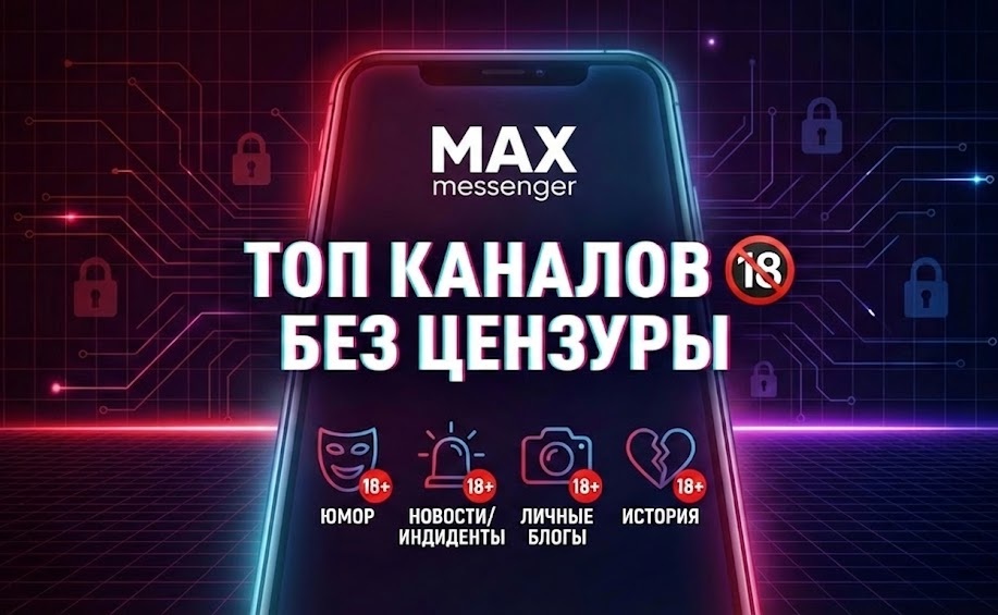 Каналы для взрослых в MAX