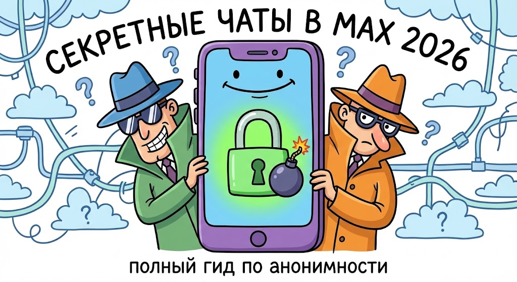 Секретные чаты в MAX 2026: Полный гид по анонимности