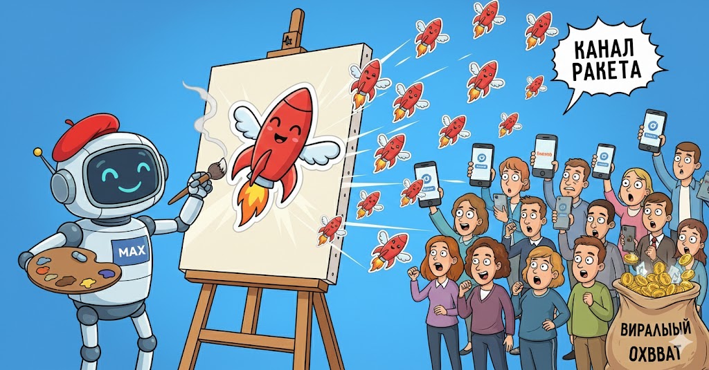 Стикеры для MAX (2026): Полный гайд по поиску, созданию и продвижению