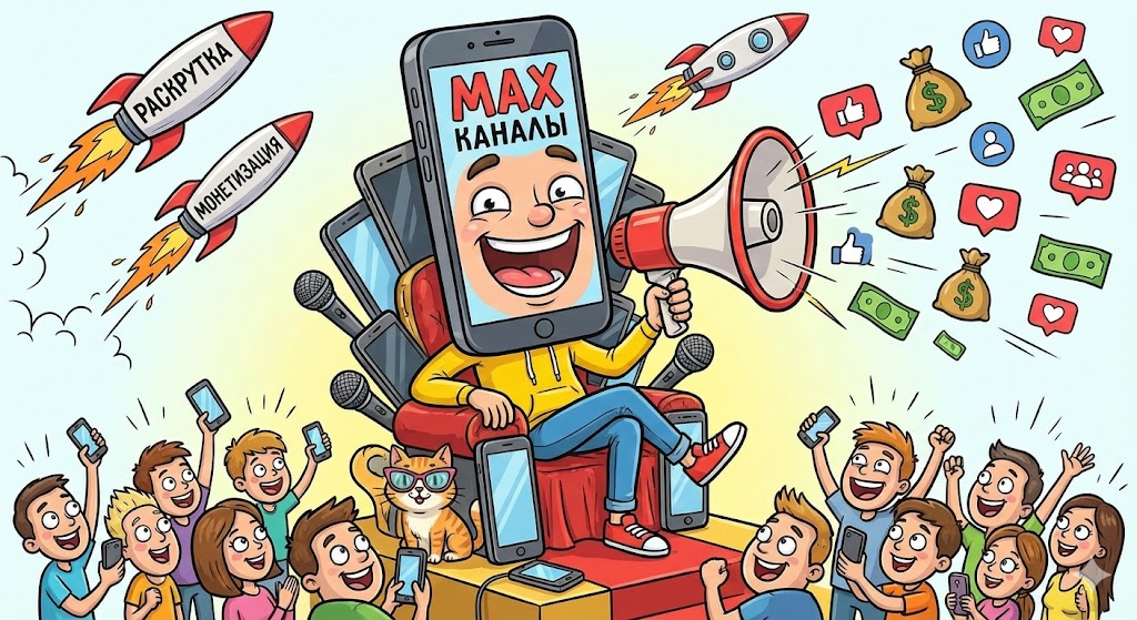 Каналы в MAX 2026