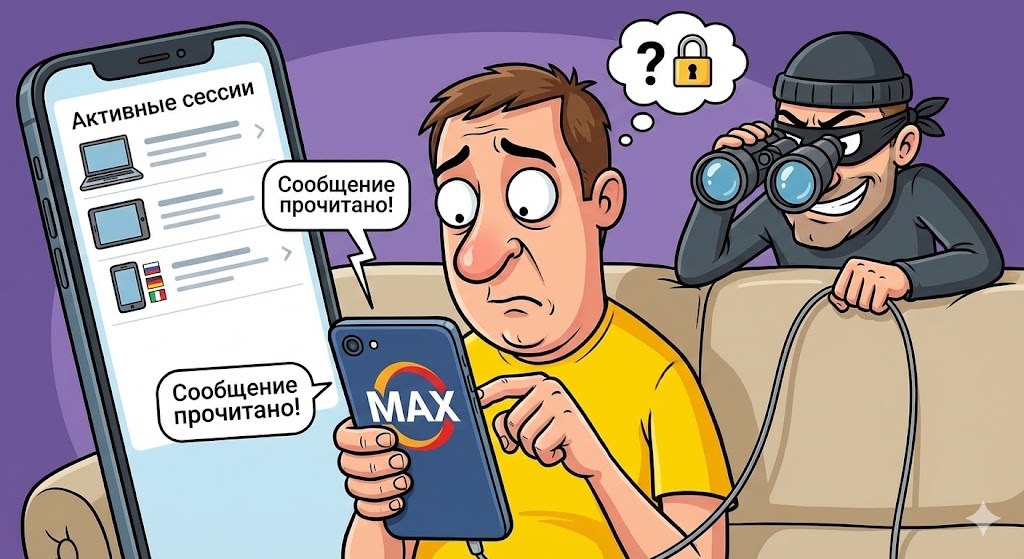 Безопасность мессенджера MAX 2026
