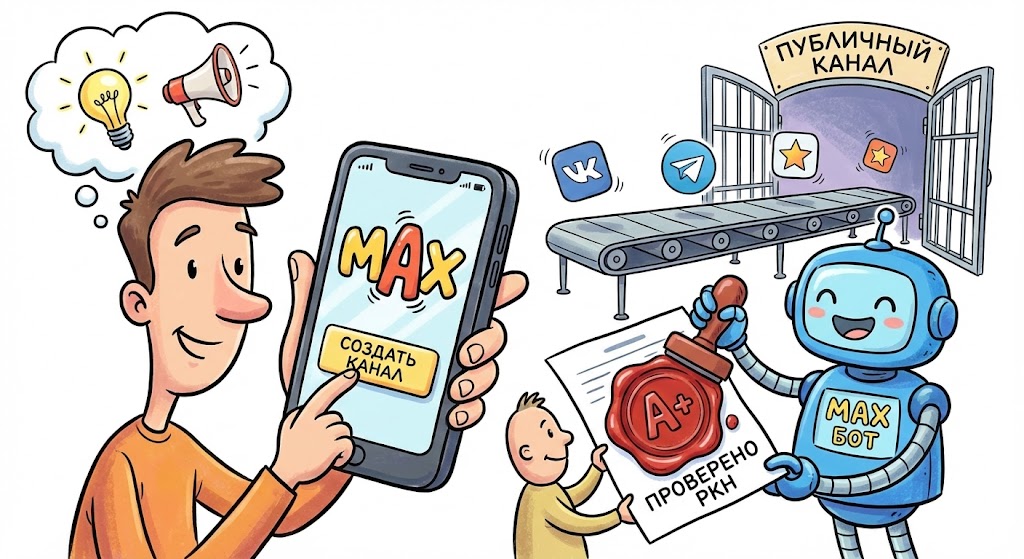 Как создать канал в мессенджере MAX: полное руководство 2026