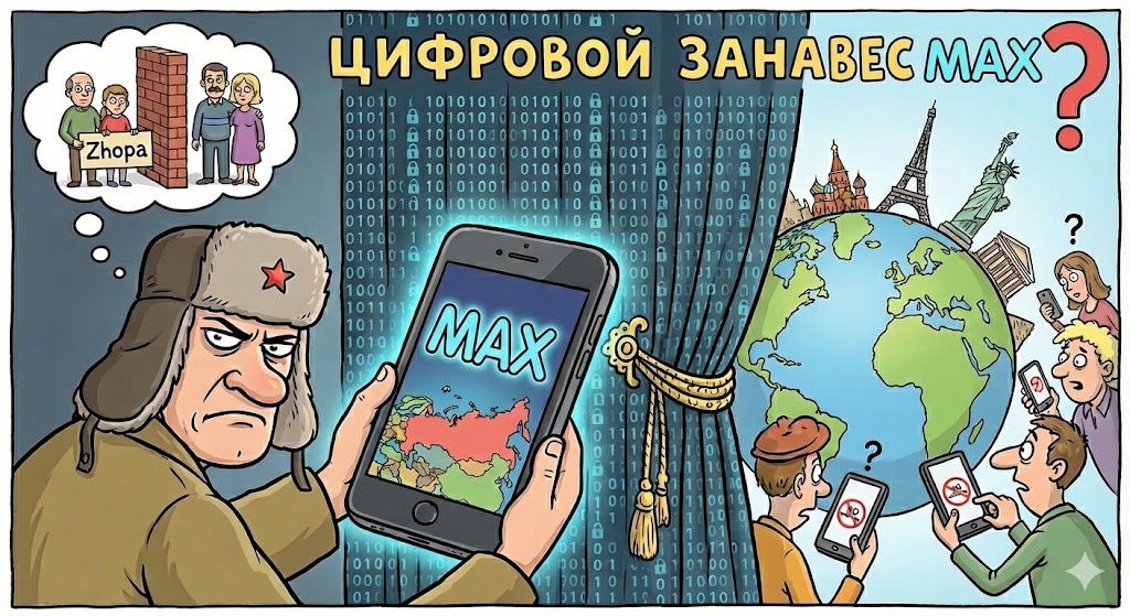 Почему мессенджер MAX не работает за границей?