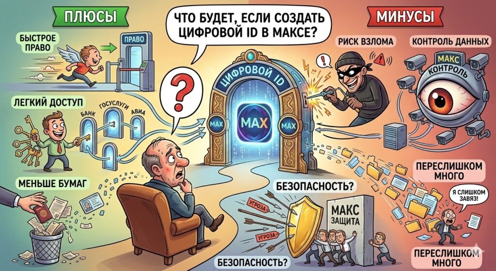 Цифровой ID в мессенджере МАКС