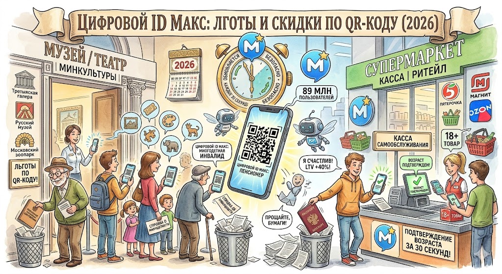 Цифровой ID в МАКС: официальный запуск 2026