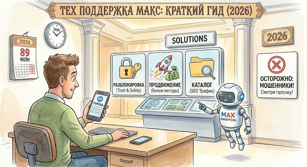 Тех поддержка МАКС 2026