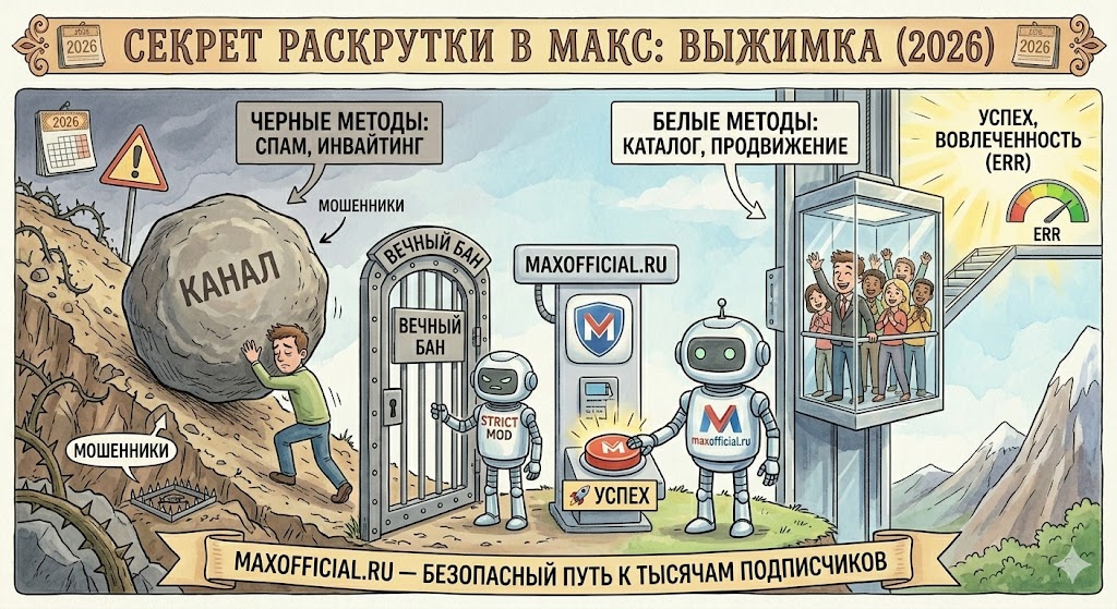 Раскрутка каналов в МАКС 2026