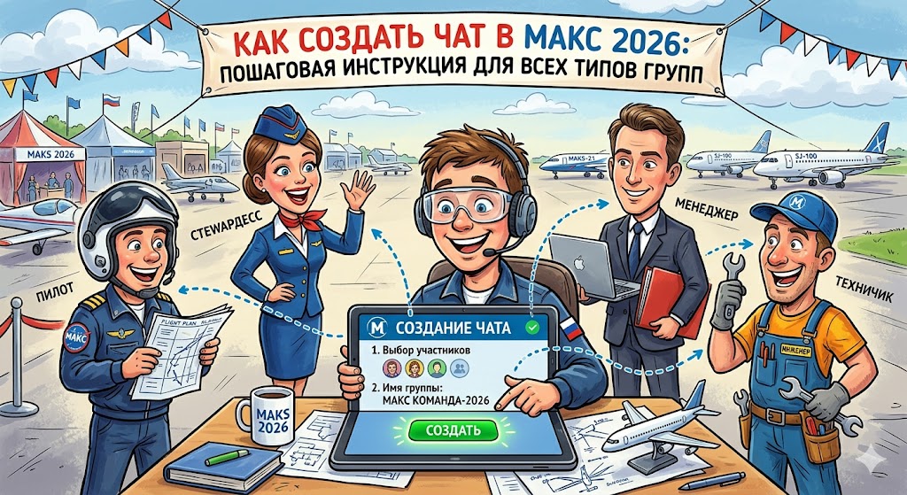 Как создать чат в МАКС: Личный, групповой и закрытый