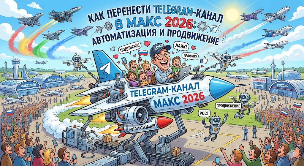 Как перенести Telegram-канал в МАКС 2026