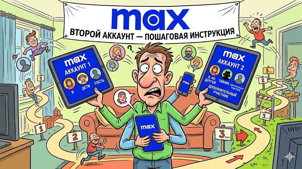 Как сделать второй аккаунт в MAX: Пошаговая инструкция 2026